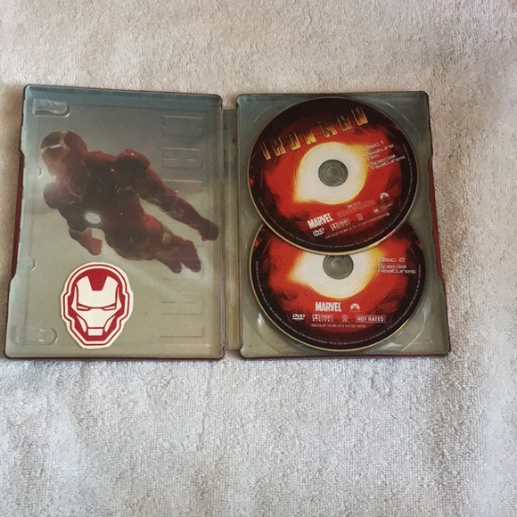 Iron Man 2 disc DVD metal case - Picture 4 of 7